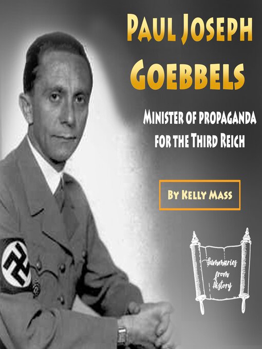 Cover image for Paul Joseph Goebbels